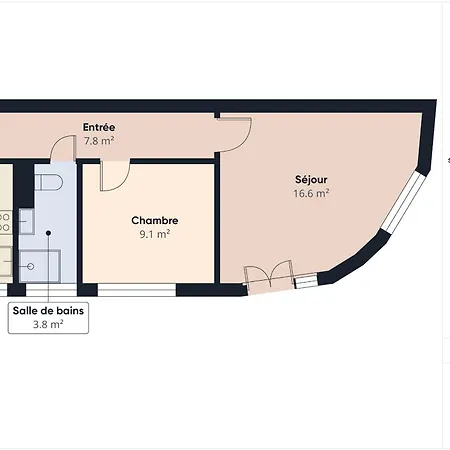 Apartment Pour 2 En Plein Centre Concarneau